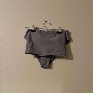 Simons Gray blue Bikini Set